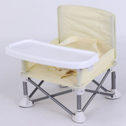Children's High Chair Portable Folding Dining Chair, Baby Dining Table, Small Chair, Baby Eating Out, Folding Dining Chair